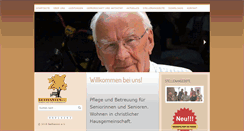 Desktop Screenshot of bethanien-ev.de